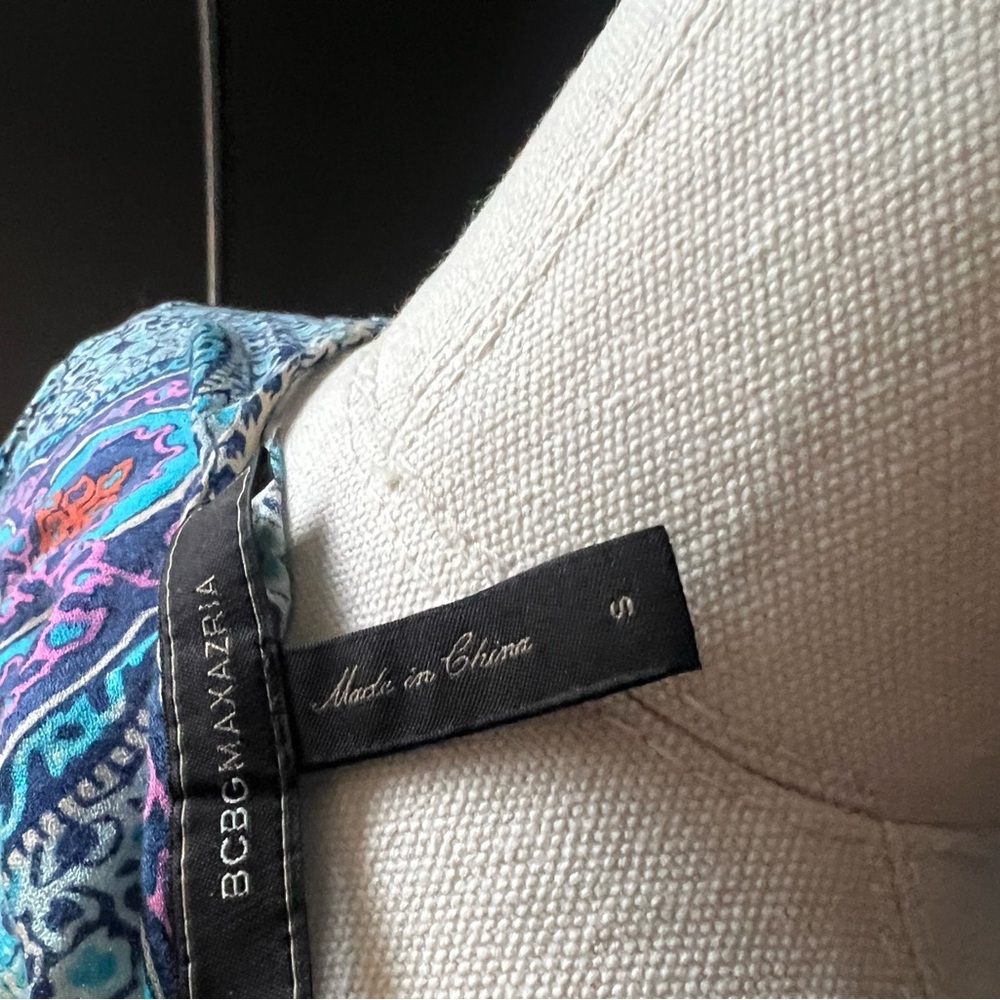 BCBGMaxAzria Multicolor Patterned Tunic - Picture 5 of 5